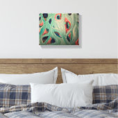 Toile Stretched Canvas Print (Insitu(Chambre))