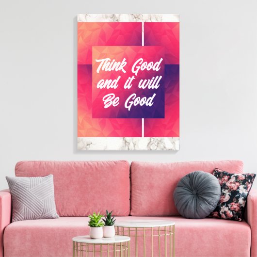 Toile Stretched Canvas Print (Insitu(Salon))