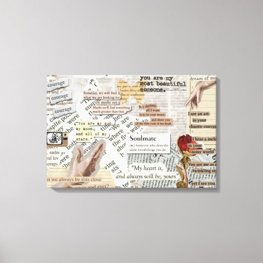 Toile Stretched Canvas Print | aesthetic vintage gift (Recto)