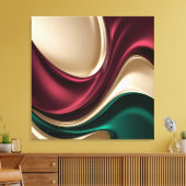 Toile Stretched canvas print in stylish graphic (Insitu(Salon))