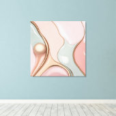 Toile Stretched canvas print in stylish graphic (Insitu (Plancher de Bois))