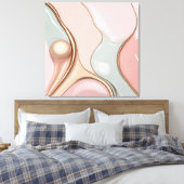 Toile Stretched canvas print in stylish graphic (Insitu(Chambre))