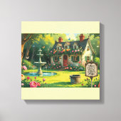 Toile Stretched Canvas Print-Inspirational Quote. (Recto)