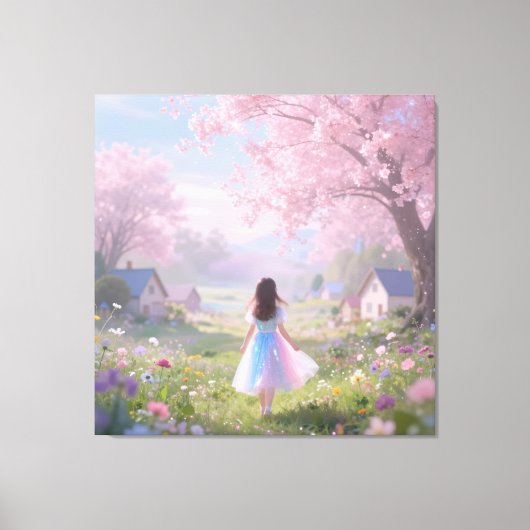 Toile Stretched Canvas Print quiet Beauty (Recto)