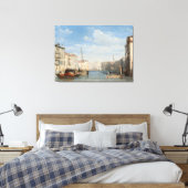 Toile Stretched Canvas Print the frand canal (Insitu(Chambre))