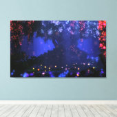 Toile Stretched Satori (Nuit) (Insitu (Plancher de Bois))