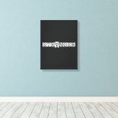 Toile STRONGER Not Stranger - Motivational Letter Art (Insitu (Plancher de Bois))