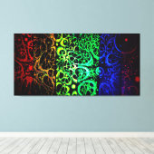 Toile Structure de l'univers (Insitu (Plancher de Bois))