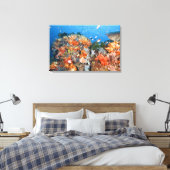 Toile Structure de récifs sains, parc national Komodo (Insitu(Chambre))