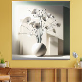 Toile Structure florale en éventail (Insitu(Salon))