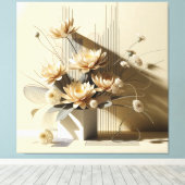 Toile Structure Lotus en beige (Insitu (Plancher de Bois))
