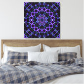 Toile Structures lumineuses Mandala (Insitu(Chambre))