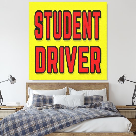 Toile Student Driver (Insitu(Chambre))