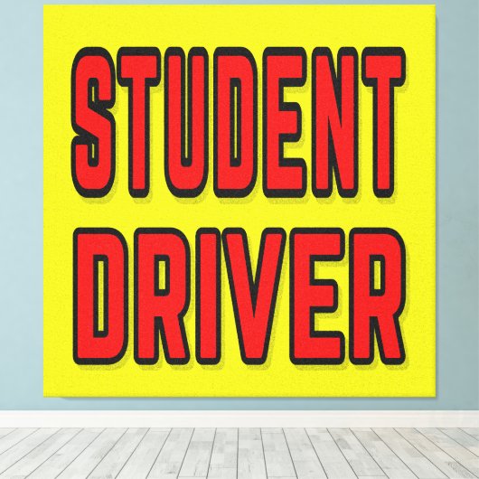 Toile Student Driver (Insitu (Plancher de Bois))