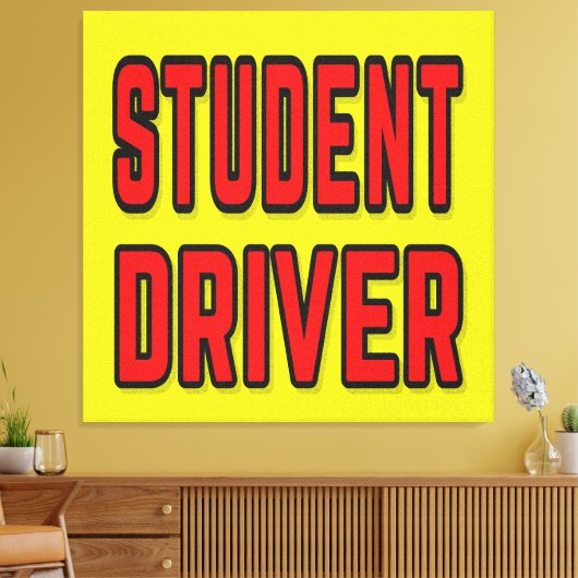 Toile Student Driver (Insitu(Salon))