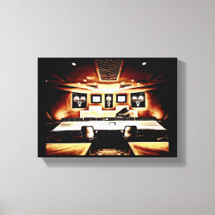 Toile Studio d'enregistrement de musique