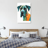 Toile Stunning artistic Great Dane artwork (Insitu(Chambre))
