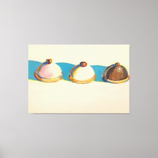 Toile style artistique de Wayne Thiebaud (Recto)