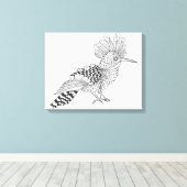 Toile Style Bird 6 (Insitu (Plancher de Bois))