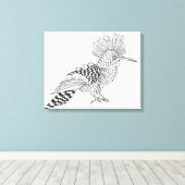 Toile Style Bird 6 (Insitu (Plancher de Bois))