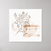 Toile Style bohème Abstrait Floral Art Canvas Imprimer (Recto)