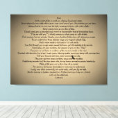 TOILE STYLE D'ART ET DE DESIGN DE CANVAS (Insitu (Plancher de Bois))