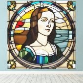 Toile Style d'art Monalisa en verre (Insitu (Plancher de Bois))