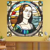 Toile Style d'art Monalisa en verre (Insitu(Salon))