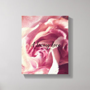 Toile STYLE DE CONCEPTION DE ROMANCE mariage CANVAS