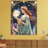 Toile style de peinture de début de jugement original (Insitu(Salon))