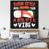 Toile Style de sushi plus qu'une bouchée (Insitu(Chambre))