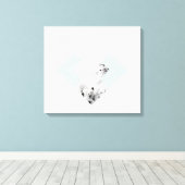 Toile Style Scandinave Design Outlé (Insitu (Plancher de Bois))