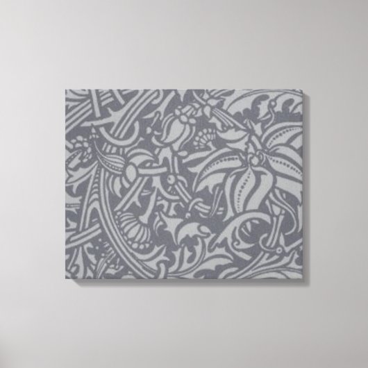 Toile Style Scottish Thistle Knot William Morris (Recto)