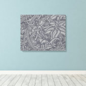 Toile Style Scottish Thistle Knot William Morris (Insitu (Plancher de Bois))