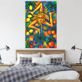 Toile Style Sicilien Trinacria Pablo (Insitu(Chambre))