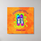 Toile Style urbain : Street Art Stretted Canvas Print (Recto)