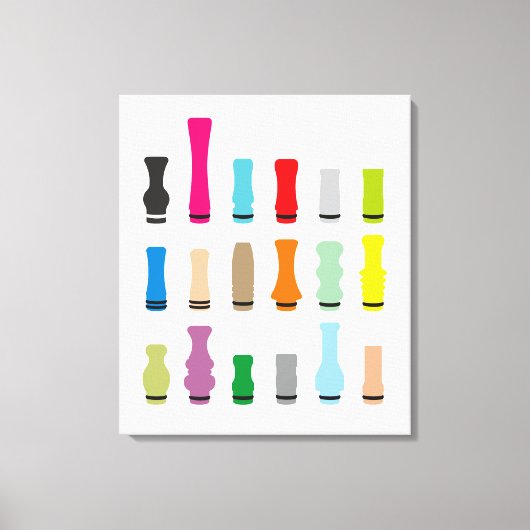 Toile Styles de conseil de la goutte (Recto)