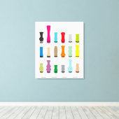 Toile Styles de conseil de la goutte (Insitu (Plancher de Bois))