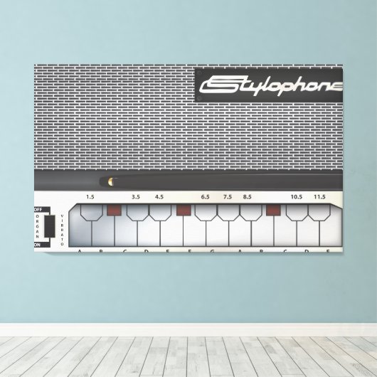 Toile Stylophone (Insitu (Plancher de Bois))