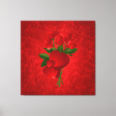 Toile Subliminal Roses Enveloppée (Recto)