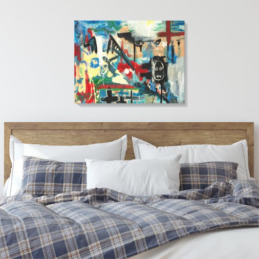 Toile submission. canvas print (Insitu(Chambre))