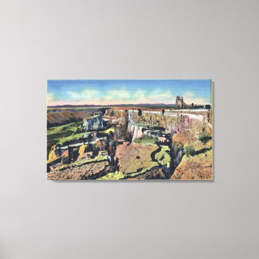 Toile Sud de l'Idaho - Célèbre ferme en Saumon (Recto)