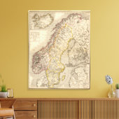 Toile Suède et Norvège (Insitu(Salon))