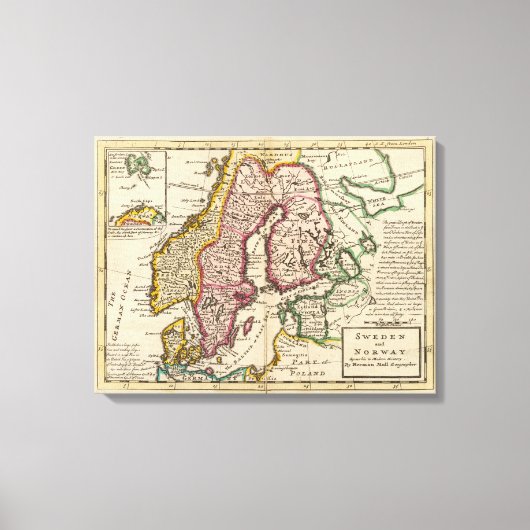 Toile Suède et Norvège 7 (Recto)