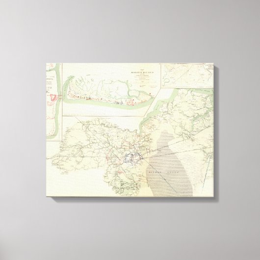 Toile Suffolk & environs (Recto)