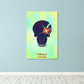 Toile Suicide Squad | Deadshot Head Icon (Insitu (Plancher de Bois))