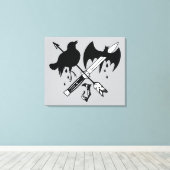 Toile Suicide Squad | Icône (Insitu (Plancher de Bois))