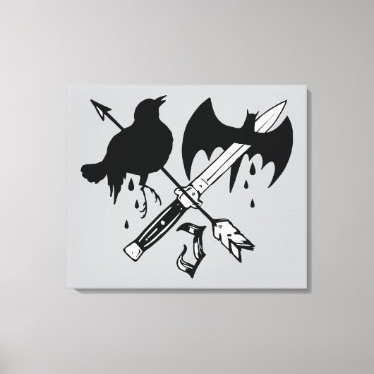 Toile Suicide Squad | Icône (Recto)