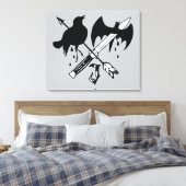 Toile Suicide Squad | Icône (Insitu(Chambre))