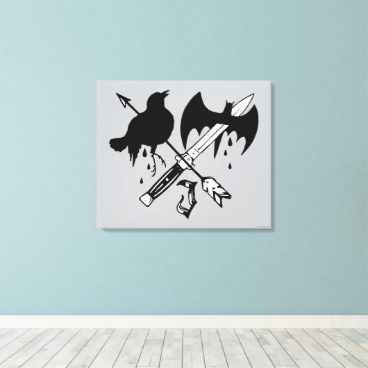 Toile Suicide Squad | Icône (Insitu (Plancher de Bois))